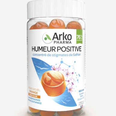  ARKOPHARMA POSITIVE MOOD Saffron - 60 Gummies